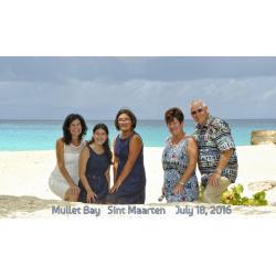 Mullet Bay, St.Martin,  Jean Vallette Family Photography - Marina Family