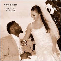 Jean Vallette Wedding Photography SXM - Angelica and Jean